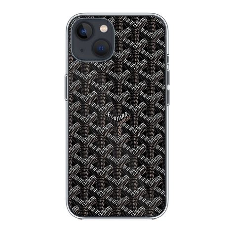 black goyard iphone case|custom Goyard iPhone case.